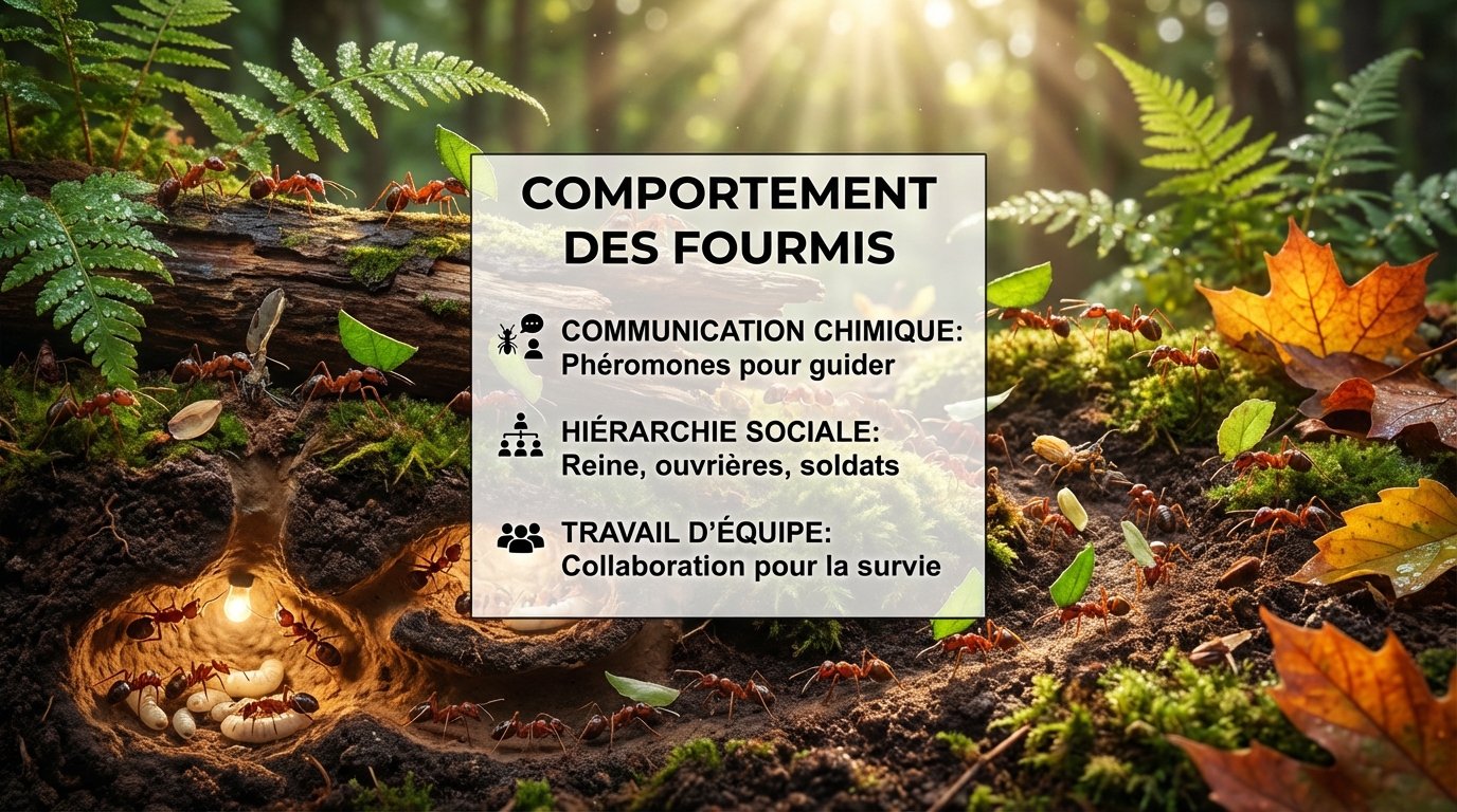 découvrez comment les fourmis interagissent avec leur environnement, leurs comportements sociaux et leurs stratégies de survie dans la nature.
