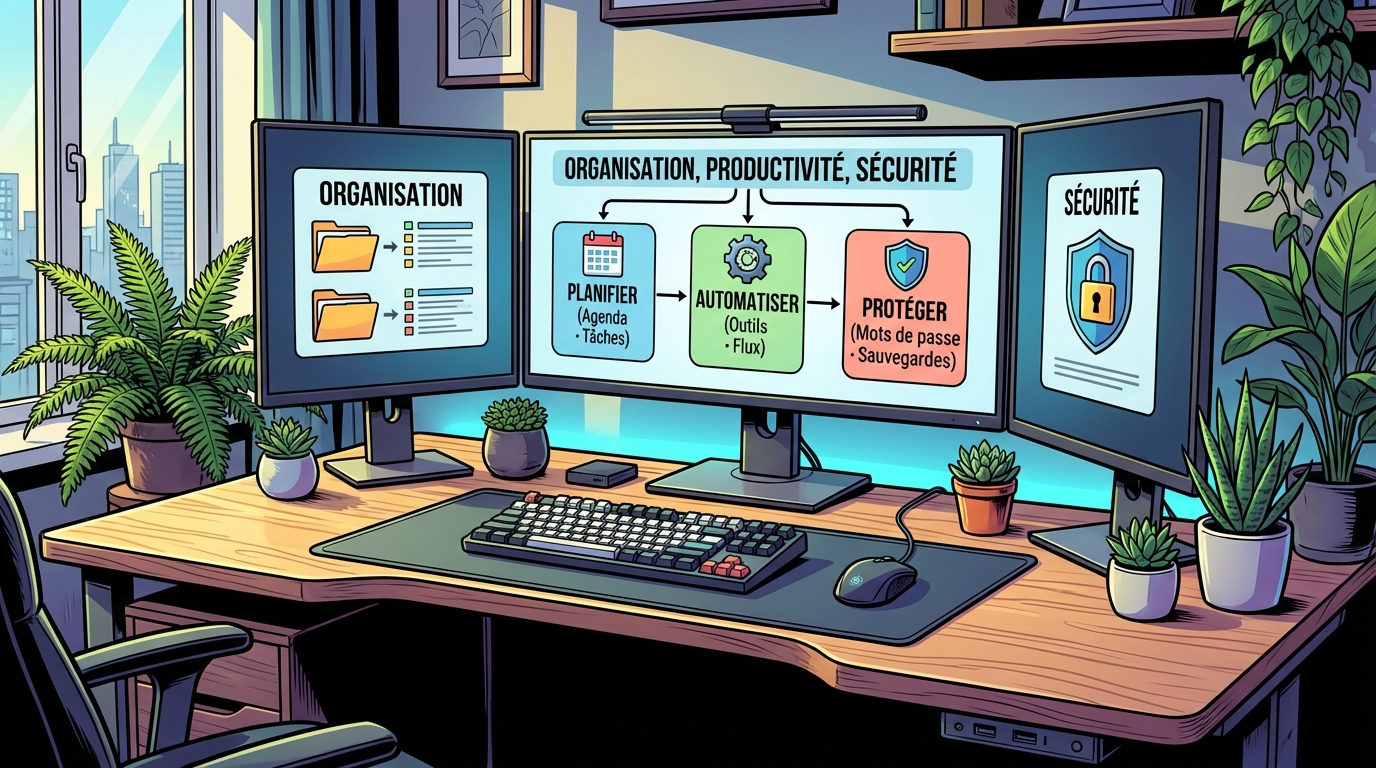 découvrez comment optimiser votre espace de travail grâce à un bureau numérique pour améliorer votre productivité et votre confort au quotidien.