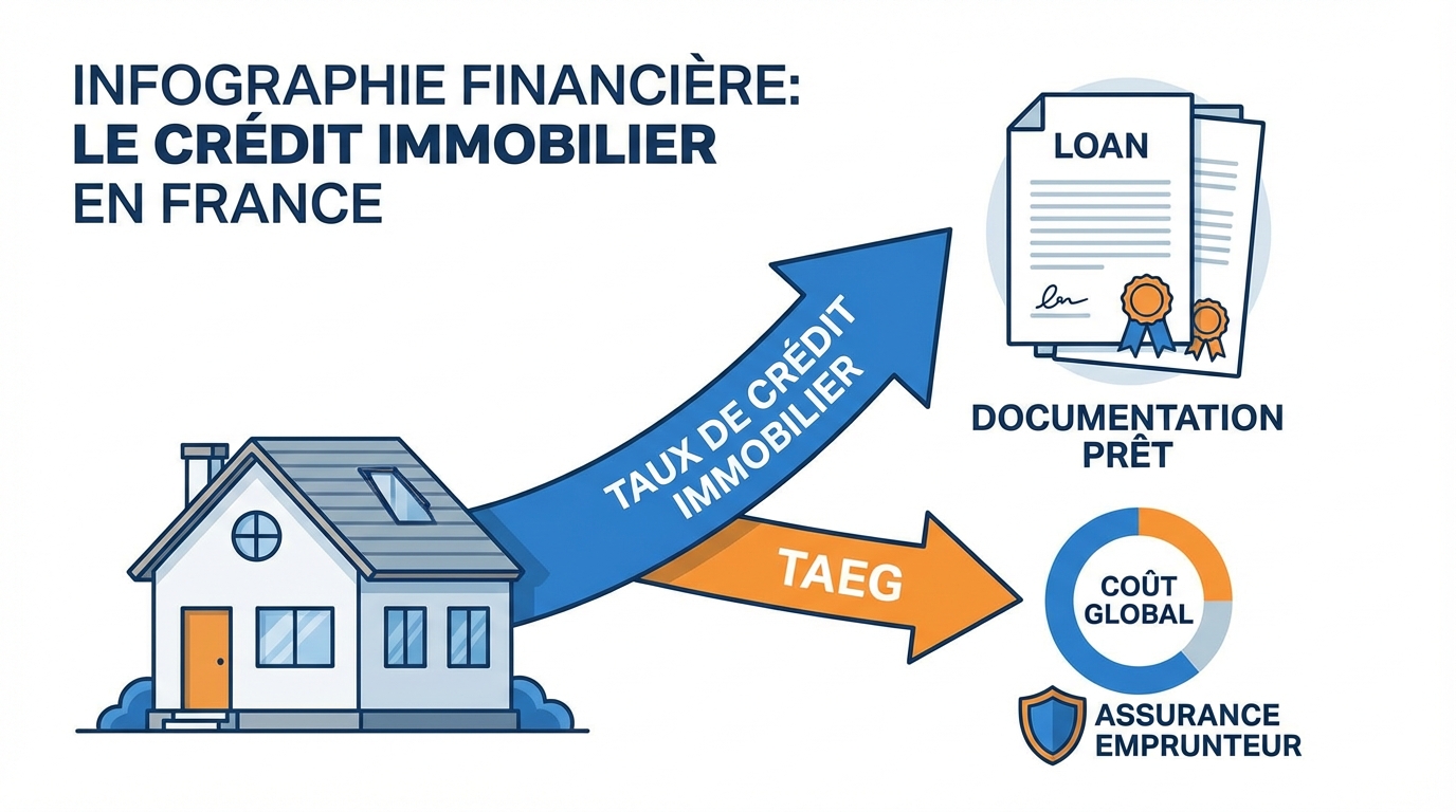 découvrez les essentiels sur les taux de crédit immobilier pour faire un choix éclairé et optimiser votre financement immobilier.