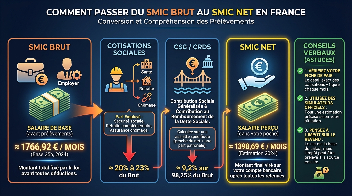 découvrez tout ce qu'il faut savoir sur le smic net, son calcul et son importance essentielle pour garantir un revenu minimum aux salariés en france.