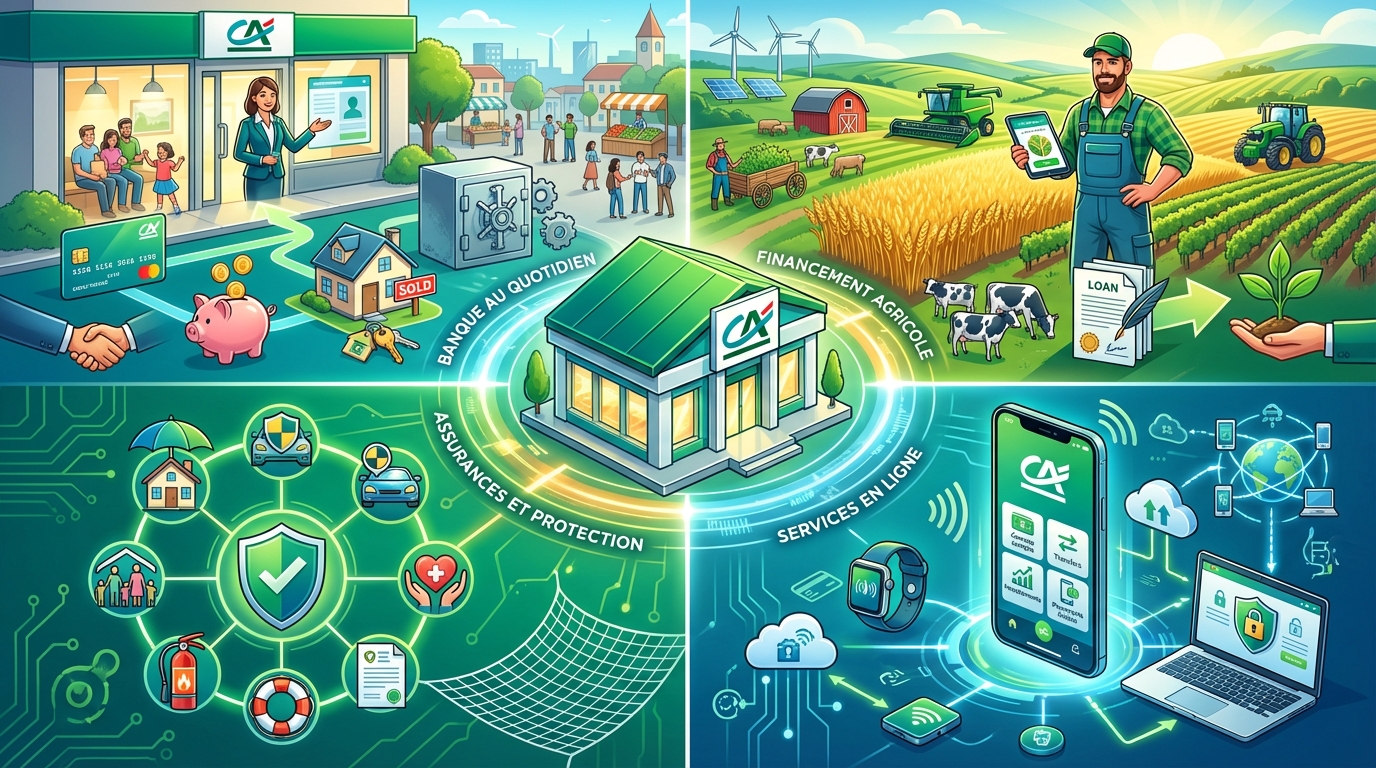 découvrez tout ce qu'il faut savoir sur les services proposés par le crédit agricole centre loire : gestion de comptes, prêts, épargne et conseils personnalisés.