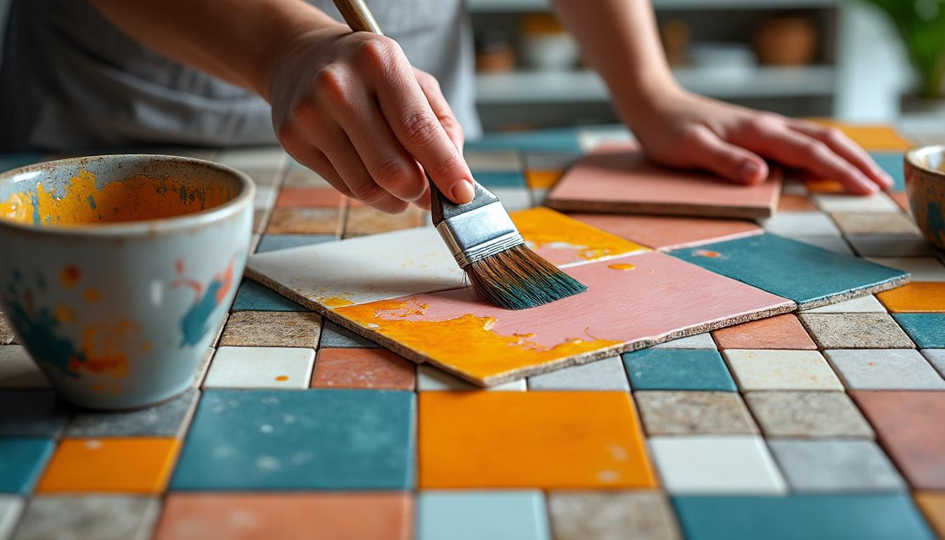 découvrez comment peindre un carrelage facilement pour lui donner une nouvelle vie et rénover votre intérieur sans travaux lourds.