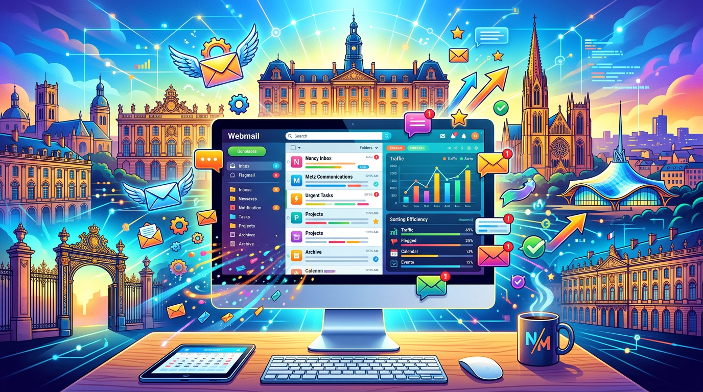 découvrez comment utiliser webmail nancy metz pour optimiser la gestion de vos emails facilement et efficacement. guide complet pour une organisation simplifiée de votre messagerie.